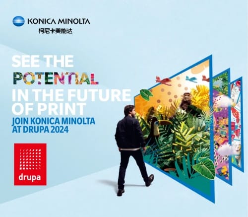 柯尼卡美能達參展主題發布——數印革新，盡顯鋒芒！